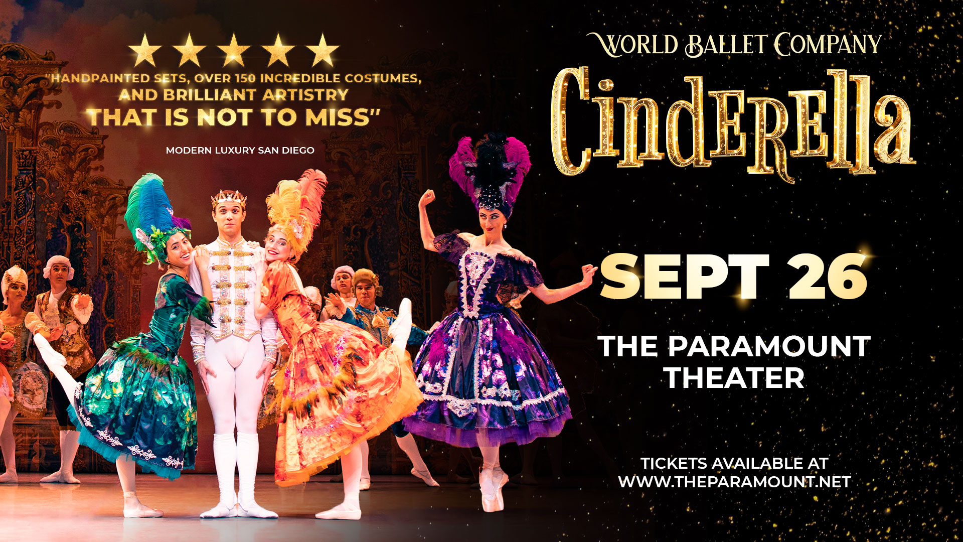 World Ballet Company: Cinderella - The Paramount Theater of