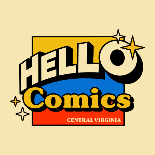 Hello Comics_Logo_Preview_Cream PNG