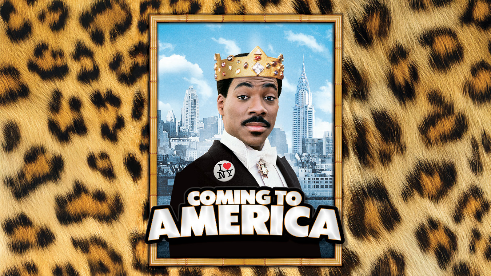 A frame featuring a man with a crown and a 