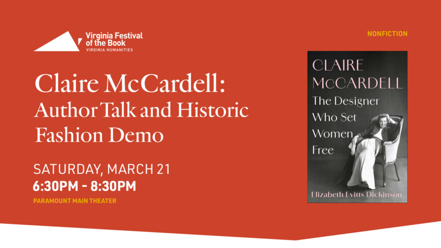 A book cover with a woman sitting in a chair. Text reads,